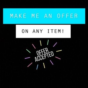 Don’t be afraid to offer a different price !